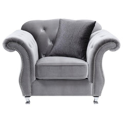 Frostine Silver Chair - MyWaynesHome #