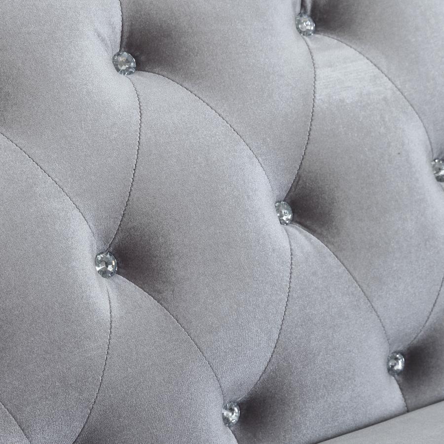 Frostine Silver Chair - MyWaynesHome #