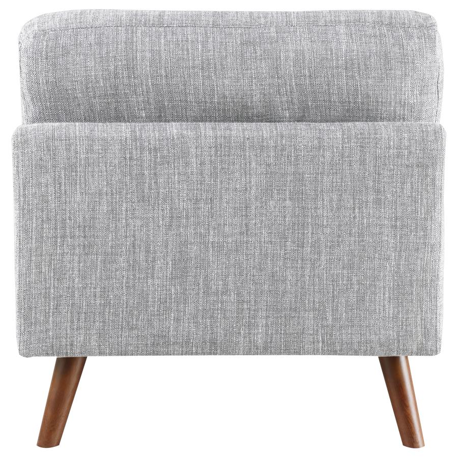 Churchill Grey Armless Chair - MyWaynesHome #