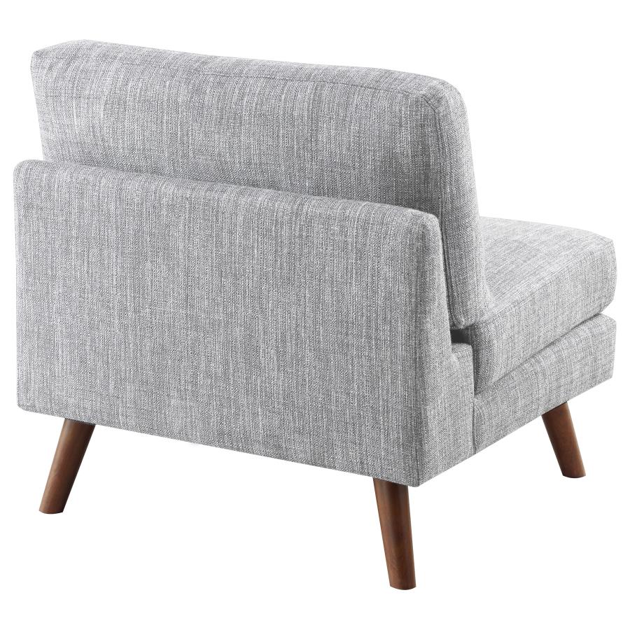 Churchill Grey Armless Chair - MyWaynesHome #