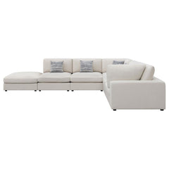 Serene Beige 6 Pc Sectional - MyWaynesHome #