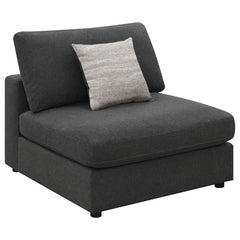 Serene Grey Armless Chair - MyWaynesHome #
