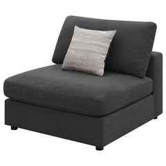 Serene Grey Armless Chair - MyWaynesHome #