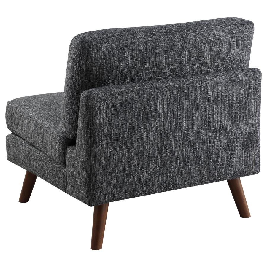 Churchill Grey Armless Chair - MyWaynesHome #