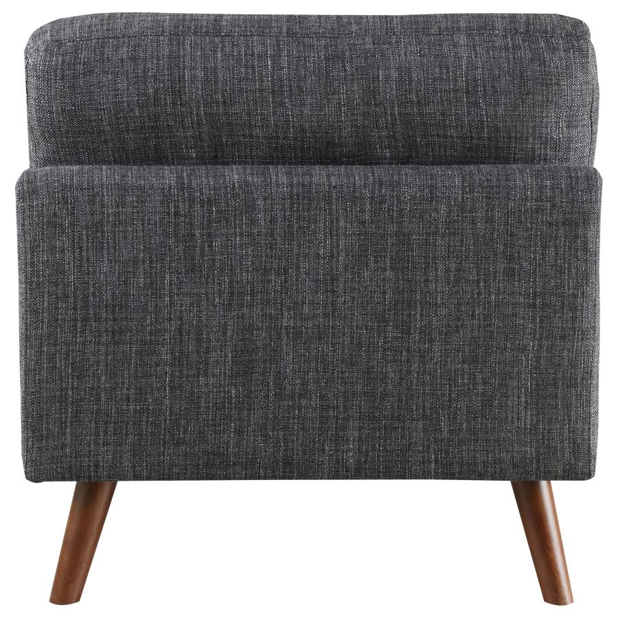 Churchill Grey Armless Chair - MyWaynesHome #