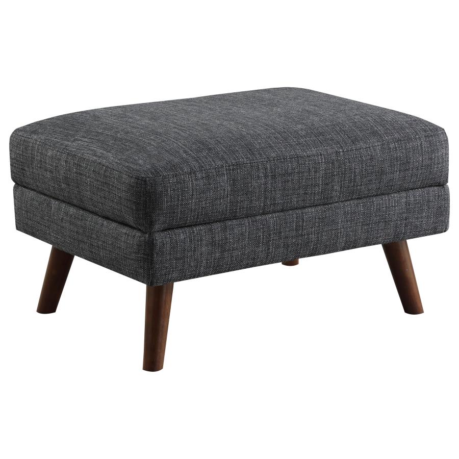 Churchill Grey Ottoman - MyWaynesHome #