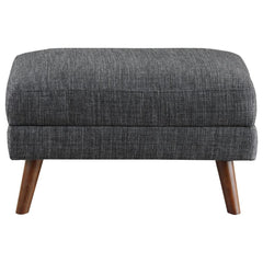 Churchill Grey Ottoman - MyWaynesHome #