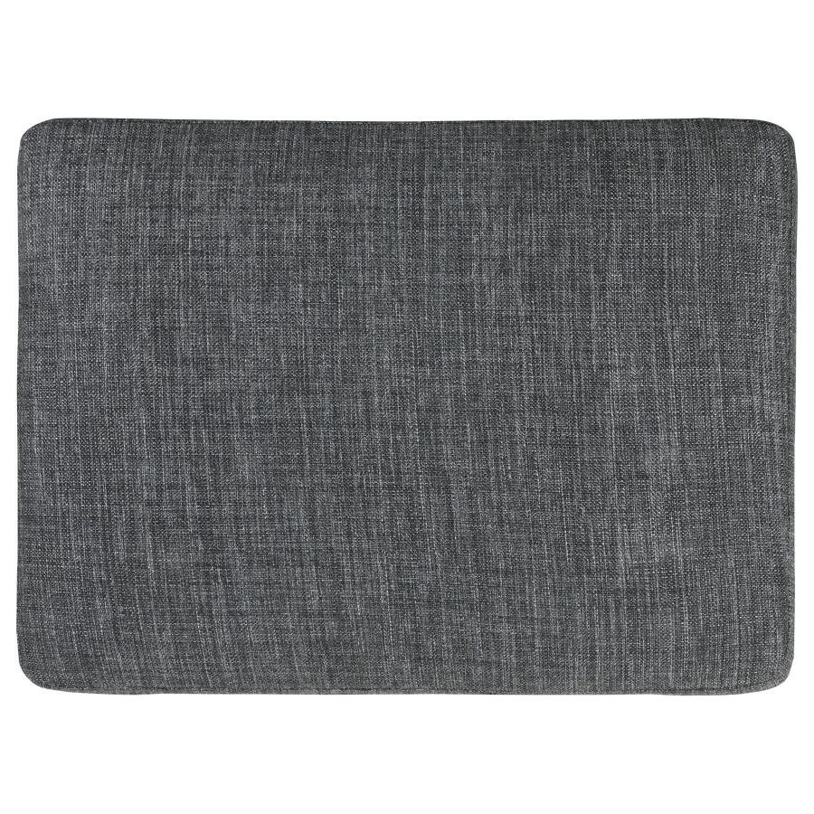 Churchill Grey Ottoman - MyWaynesHome #