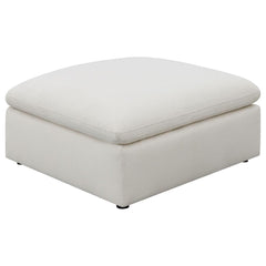 Hobson Ivory Ottoman - MyWaynesHome #