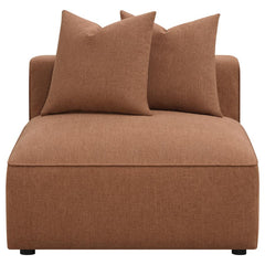 Jennifer Brown Armless Chair - MyWaynesHome #