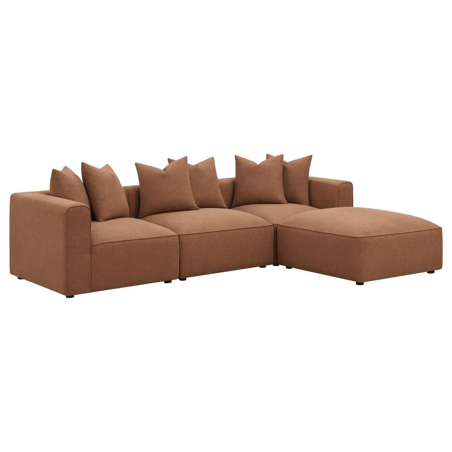 Jennifer Brown Armless Chair - MyWaynesHome #