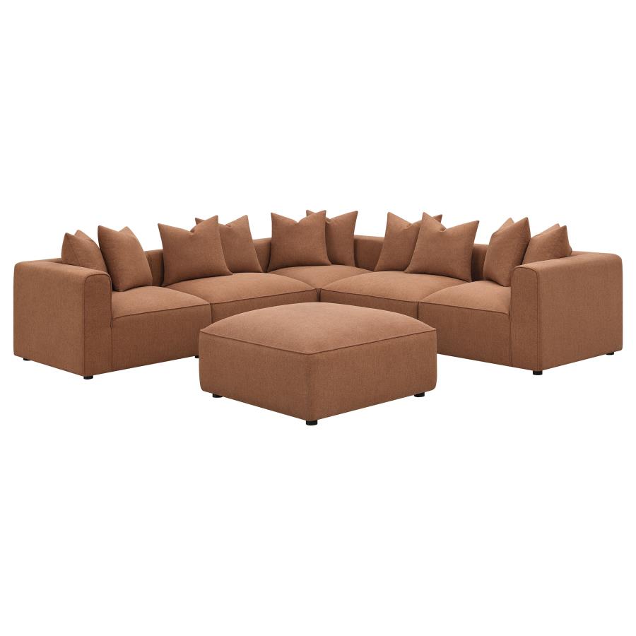 Jennifer Brown Armless Chair - MyWaynesHome #