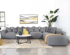 Jennifer Grey 6 Pc Sectional - MyWaynesHome #