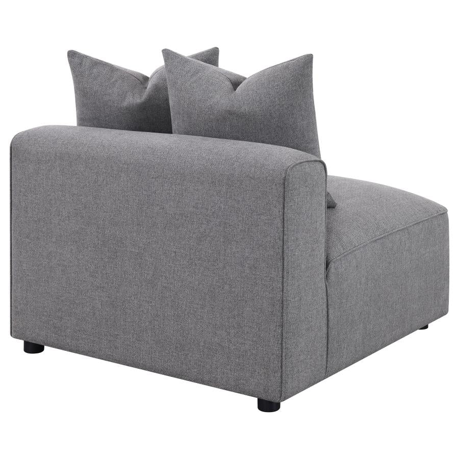 Jennifer Grey Armless Chair - MyWaynesHome #