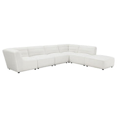 Sunny White 6 Pc Sectional - MyWaynesHome #