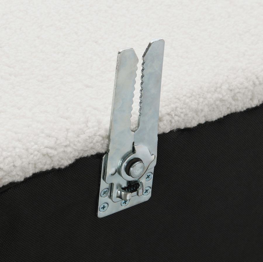 Sunny White Armless Chair - MyWaynesHome #