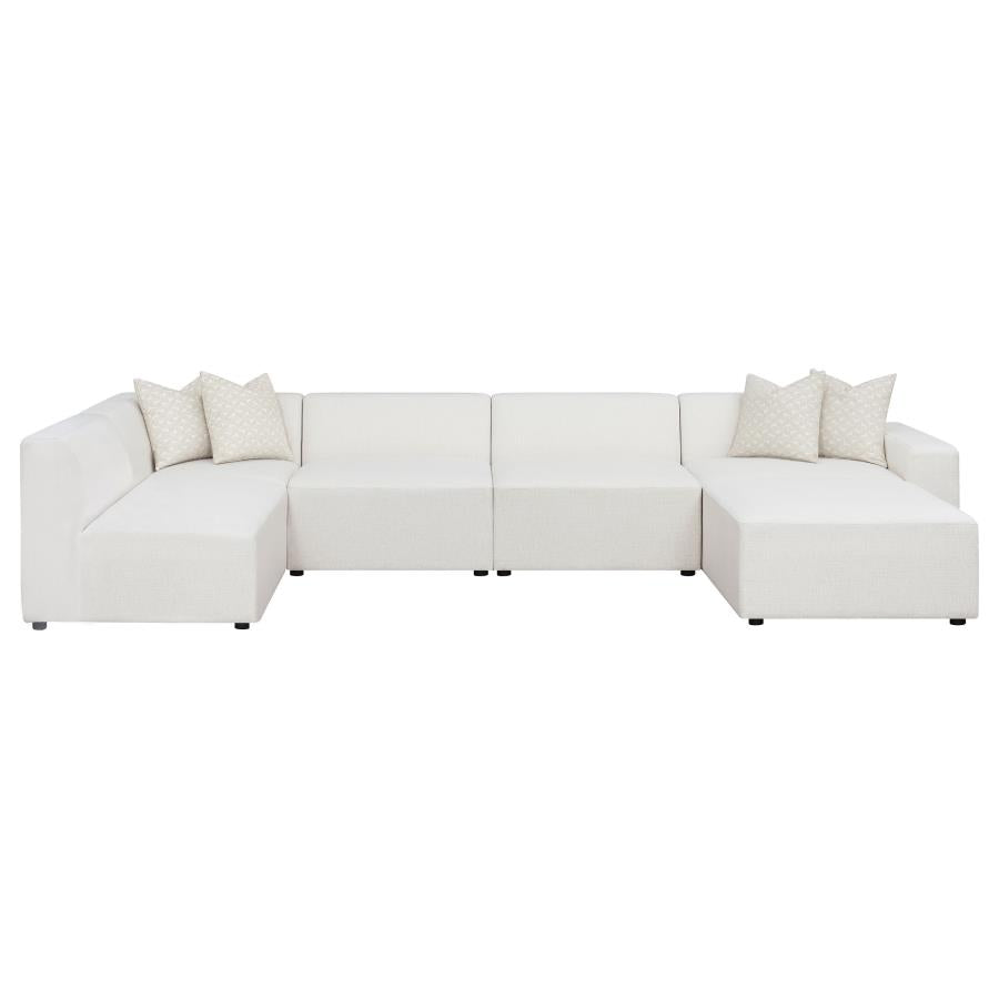 Freddie White 6 Pc Sectional - MyWaynesHome #