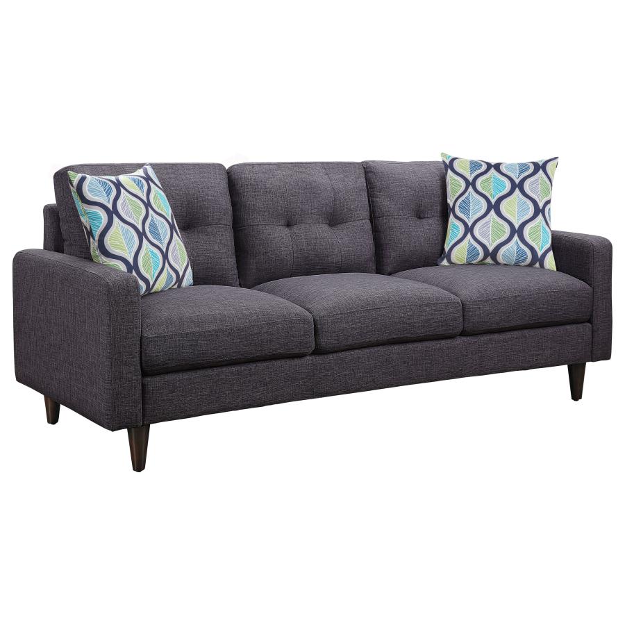 Watsonville Grey 2 Pc Sofa Set - MyWaynesHome #