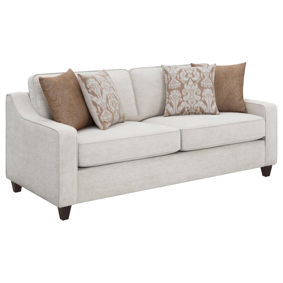 Christine Beige Sofa - MyWaynesHome #