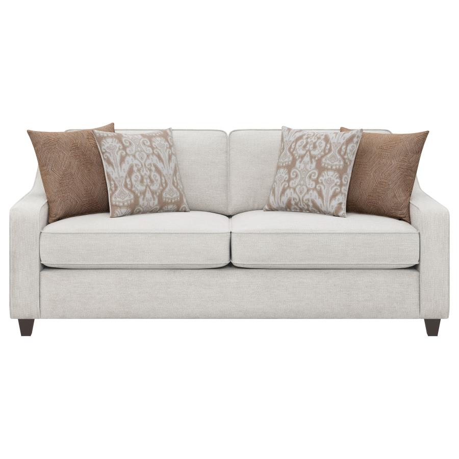 Christine Beige Sofa - MyWaynesHome #