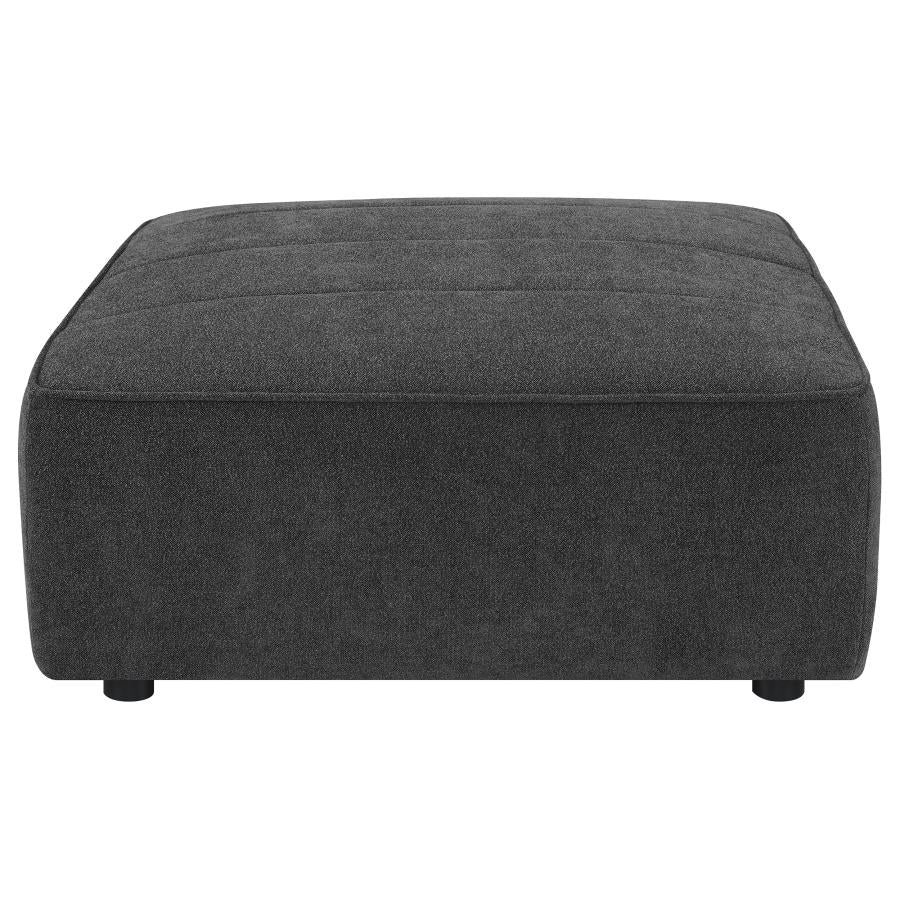 Sunny Grey Ottoman - MyWaynesHome #