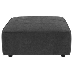 Sunny Grey Ottoman - MyWaynesHome #