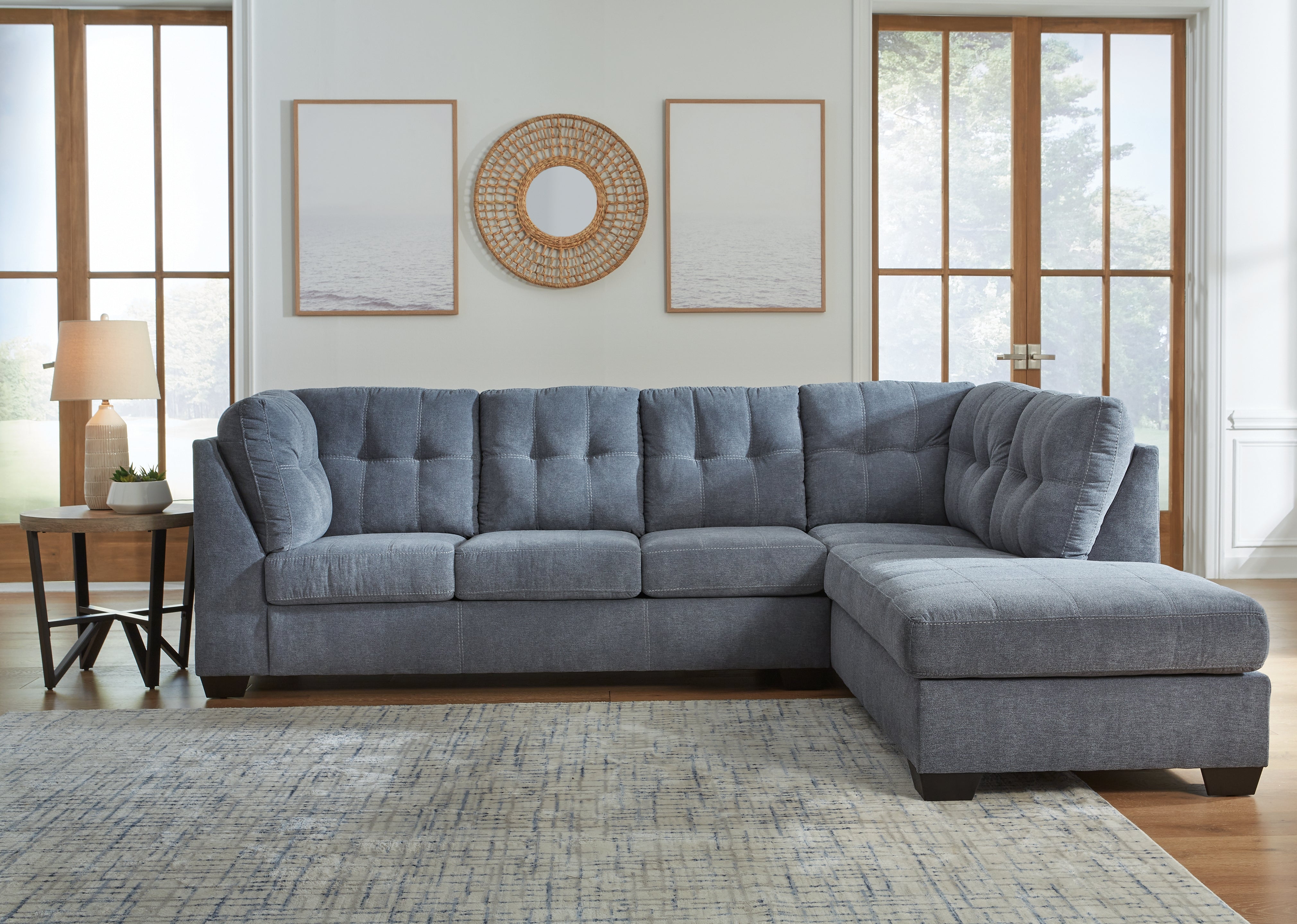 Marleton 2-Piece Sectional with Chaise - MyWaynesHome #