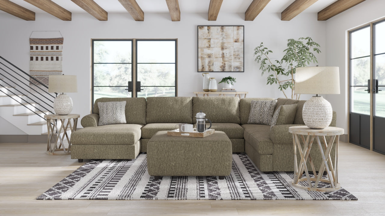 Hoylake 3-Piece Sectional with Ottoman - MyWaynesHome #