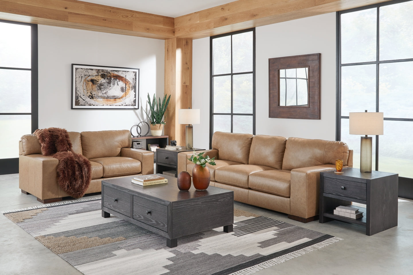 Lombardia Sofa and Loveseat - MyWaynesHome #