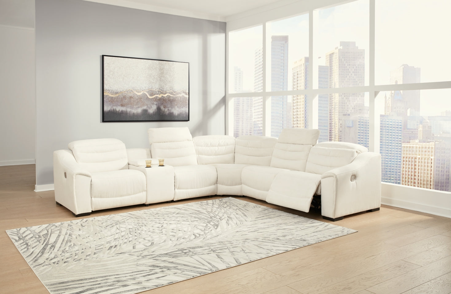 Next-Gen Gaucho 5-Piece Sectional with Recliner - MyWaynesHome #