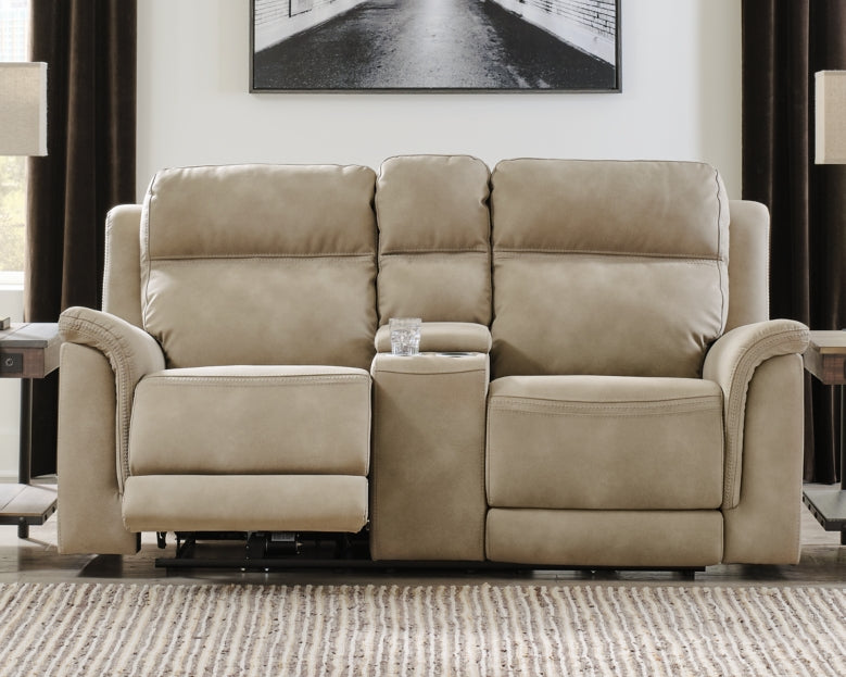 Next-Gen DuraPella Power Reclining Loveseat with Console - MyWaynesHome #