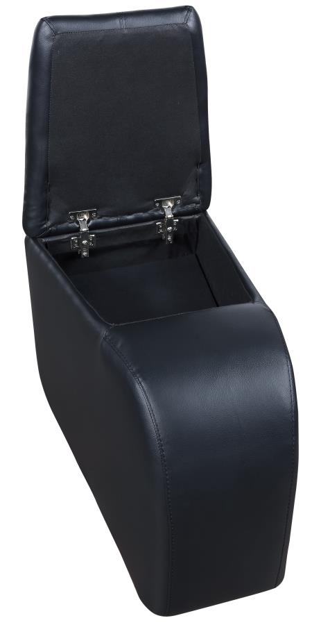 Cyrus Black 5 Pc Theater Seating (3r) - MyWaynesHome #