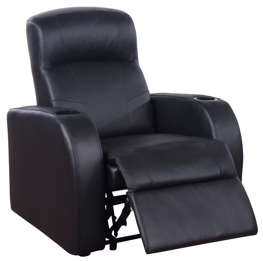 Cyrus Black 7 Pc Theater Seating (5r) - MyWaynesHome #