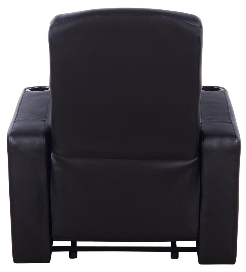 Cyrus Black 7 Pc Theater Seating (5r) - MyWaynesHome #