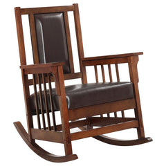Ida Brown Rocking Chair - MyWaynesHome #