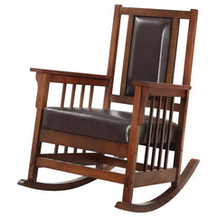 Ida Brown Rocking Chair - MyWaynesHome #