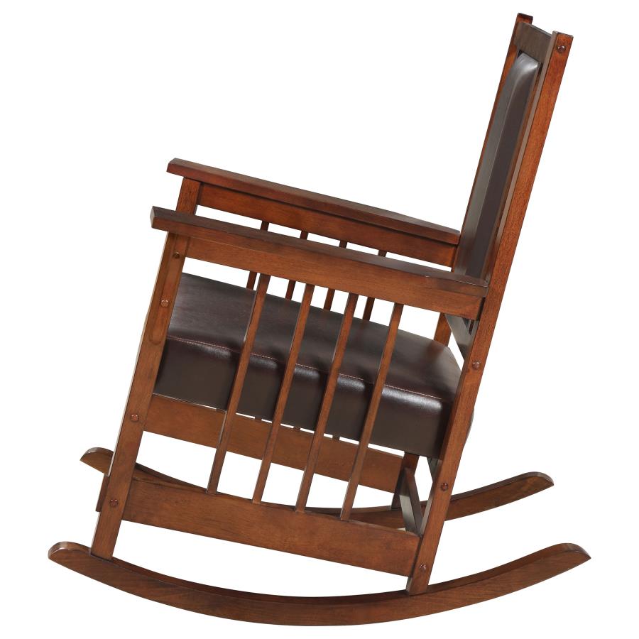 Ida Brown Rocking Chair - MyWaynesHome #