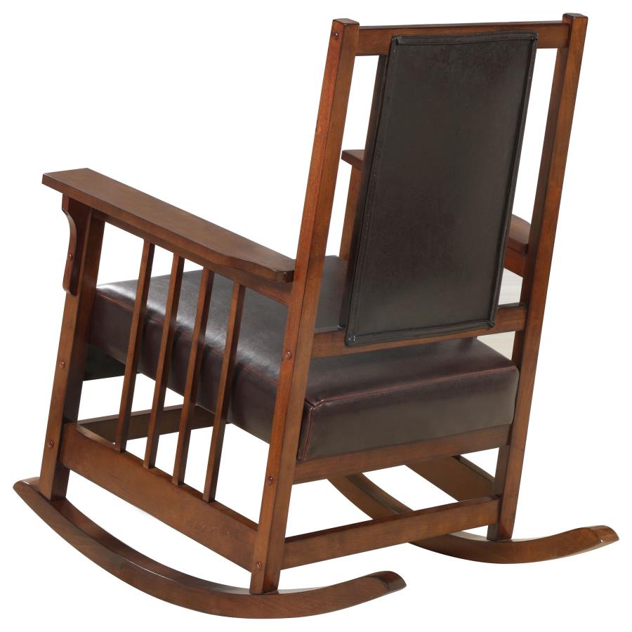 Ida Brown Rocking Chair - MyWaynesHome #