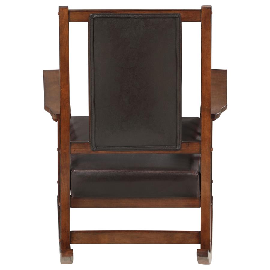 Ida Brown Rocking Chair - MyWaynesHome #