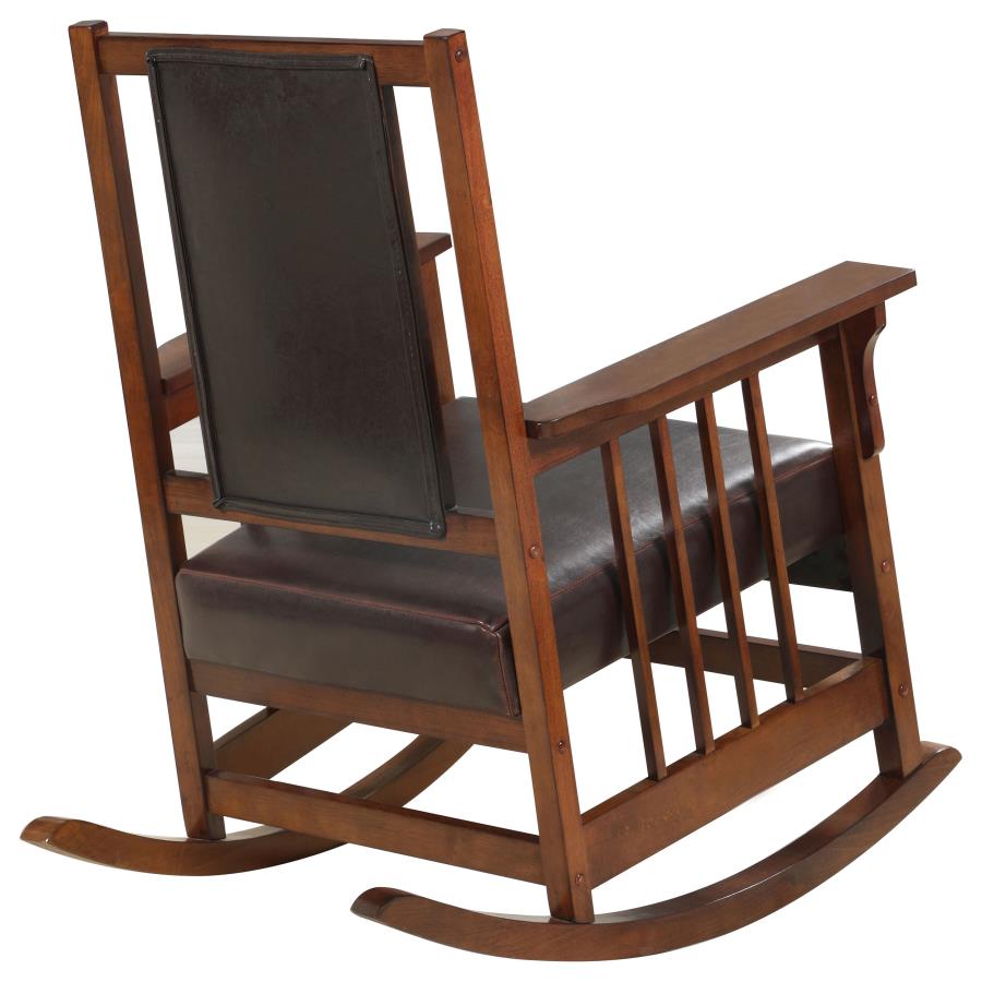 Ida Brown Rocking Chair - MyWaynesHome #