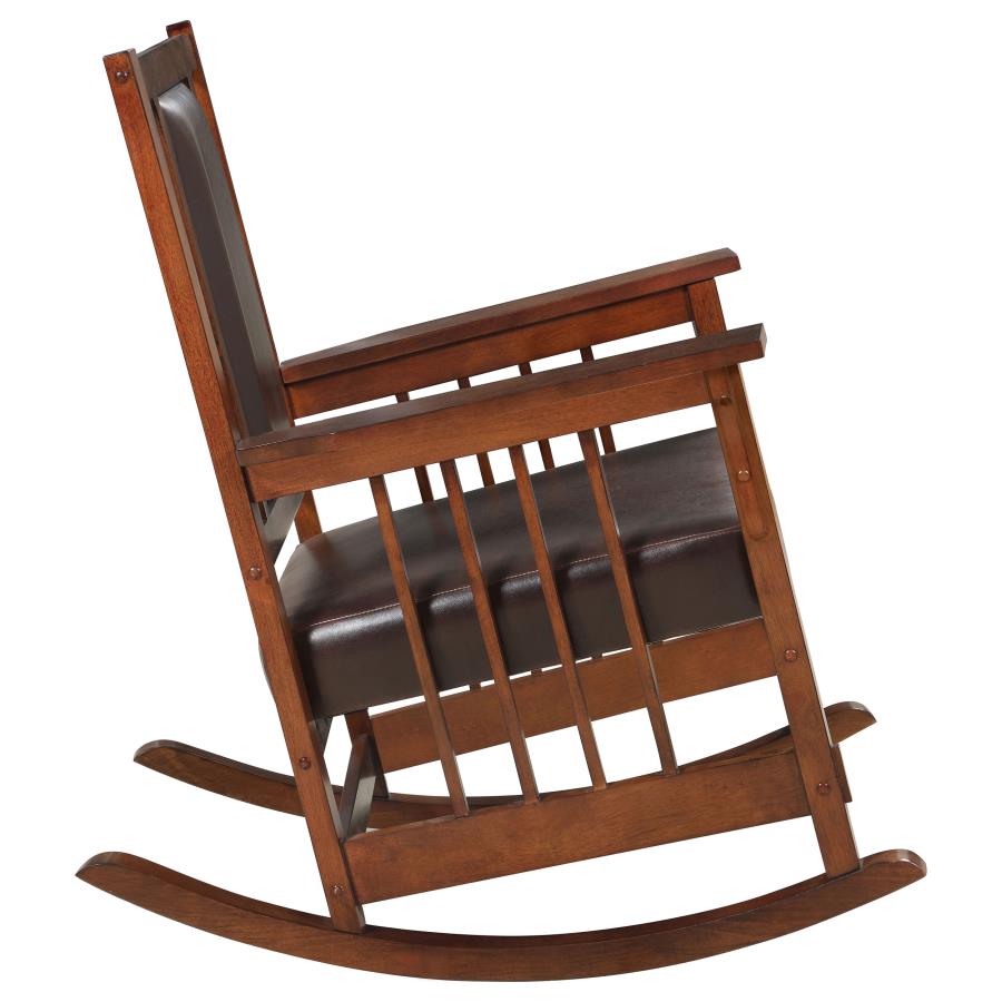 Ida Brown Rocking Chair - MyWaynesHome #