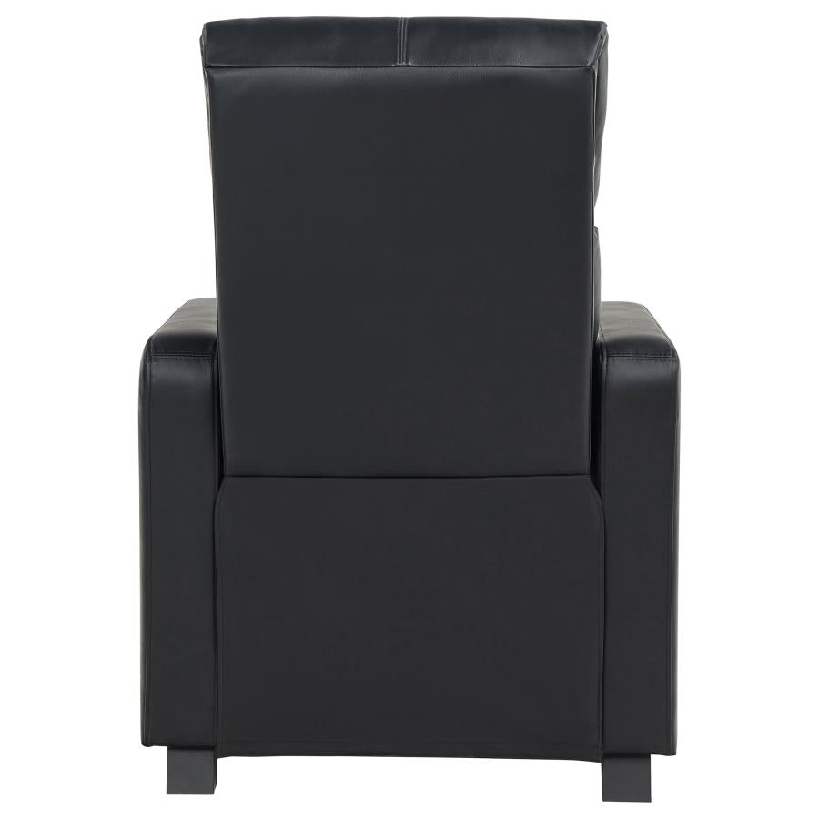 Toohey Black 5 Pc Theater Seating (3r) - MyWaynesHome #