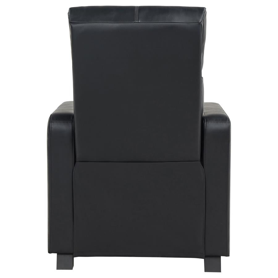 Toohey Black 5 Pc Theater Seating (4r) - MyWaynesHome #