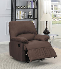 Brown Glider Recliner - MyWaynesHome #