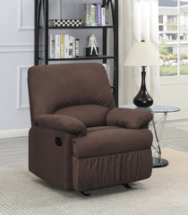 Brown Glider Recliner - MyWaynesHome #