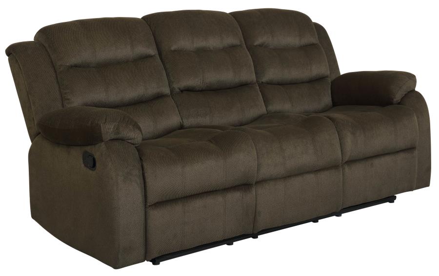 Rodman Brown 2 Pc Motion Sofa Set - MyWaynesHome #