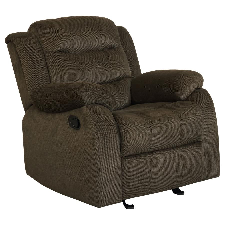 Rodman Brown Glider Recliner - MyWaynesHome #