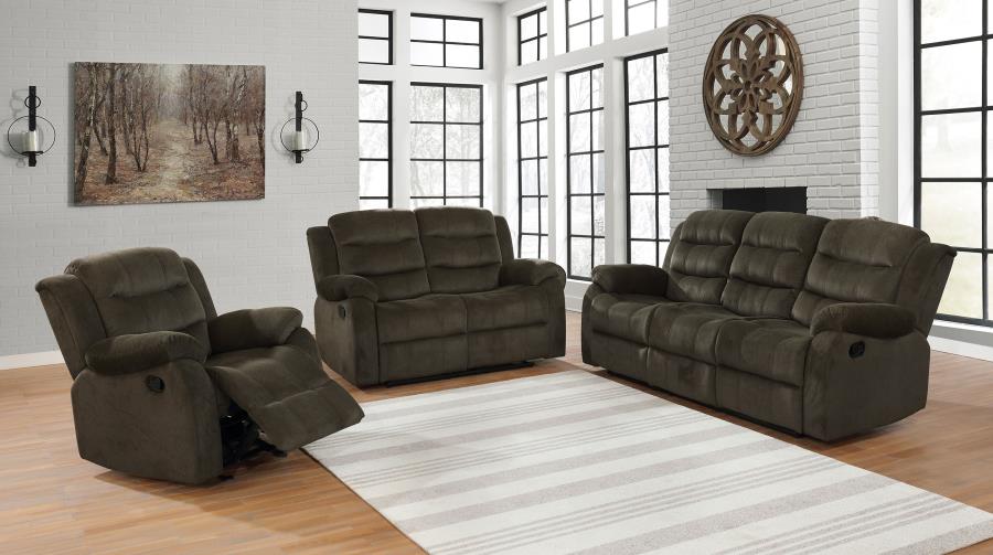 Rodman Brown Glider Recliner - MyWaynesHome #