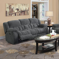 Weissman Grey Motion Sofa - MyWaynesHome #