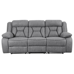 Higgins Grey 2 Pc Motion Sofa Set - MyWaynesHome #